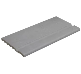 Rosa Gres Iconic Grey 647 porcelain stoneware edge for swimming pool, 62,6 x 31 x 2,6 cm, anti-slip