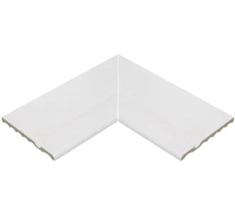 Rosa Gres Iconic White 664 porcelain stoneware edge for swimming pool, 62,6 x 62,6 x 2,6 cm, anti-slip