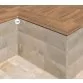 Rosa Gres Iconic Dark 664 porcelain stoneware edge for swimming pool, 62,6 x 62,6 x 2,6 cm, anti-slip Photo №4