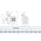 Atecpool Super-Quiet 2.2 kW centrifugal pump for swimming pool, 3HP Photo №2