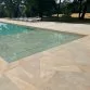 Rosa Gres Pietro golden porcelain tile for swimming pool, 48.8 x 97.9 x 1 cm, anti-slip Photo №6