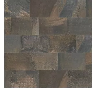 Rosa Gres Pietro dark porcelain tile for swimming pool, 48.8 x97.9 x 1 cm, anti-slip