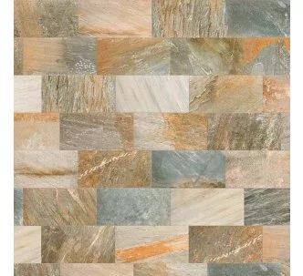 Rosa Gres Serena Mix porcelain tile for swimming pool, 31 x 62,6 x 0,9 cm, anti-slip