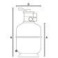 Atecpool Ocea top mounted sand filters for swimming pool Ø500mm, 10m3/h Photo №2