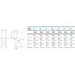 AtecPool stainless-steel muro ladder for inground pools, 3 steps, AISI-316 Photo №2