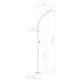 Atecpool hera luxury shower, stainless steel Photo №2