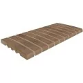 Rosa Gres Alma Forest 245 FL porcelain stoneware overflow grating for swimming pool, 49,5 x 24,5, 2.2 cm, anti-slip