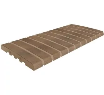 Rosa Gres Alma Forest 245 FL porcelain stoneware overflow grating for swimming pool, 49,5 x 24,5, 2.2 cm, anti-slip