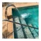 Rosa Gres Alma Forest 245 FL porcelain stoneware overflow grating for swimming pool, 49,5 x 24,5, 2.2 cm, anti-slip Photo №3