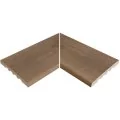 Rosa Gres Alma Forest EIN porcelain stoneware corner for infinity pool, 62,6 x 62,6 x 2,2 cm, anti-slip