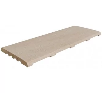 Rosa Gres Serena Ocra 245 CM porcelain stoneware compact grill for swimming pool, 62,6 x 24,5 x 2.2 cm, anti-slip