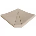 Rosa Gres Serena Ocra SE3 porcelain stoneware edge for swimming pool,  31 x 31 x 2.6 cm, anti-slip