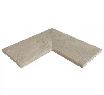 Rosa Gres Serena Mix 245 EC compact porcelain stoneware corner for swimming pool, 62,6 x 62,6 x 2,2 cm, anti-slip