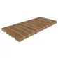 Rosa Gres  Stela Dark Stone 245 FL porcelain stoneware overflow grating for swimming pool, 49,5 x 24,5, 2.2 cm, anti-slip Photo №1