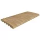 Rosa Gres  Stela Golden Stone 245 FL porcelain stoneware overflow grating for swimming pool, 49,5 x 24,5, 2.2 cm, anti-slip Photo №1