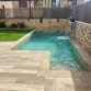 Rosa Gres  Stela Golden Stone 245 FL porcelain stoneware overflow grating for swimming pool, 49,5 x 24,5, 2.2 cm, anti-slip Photo №4
