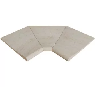 Rosa Gres Serena Mix S13 porcelain stoneware edge for swimming pool,  46 x 46 x 2.6 cm, anti-slip