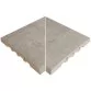 Rosa Gres Mistery Grey 245 EF porcelain stoneware corners for swimming pool, 26,6 x 26,6 x 2.2 cm, anti-slip Photo №1