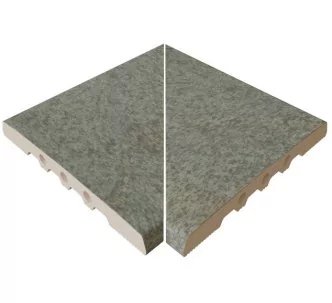 Rosa Gres Tresor Bali 245 EF porcelain stoneware corners for swimming pool, 26,6 x 26,6 x 2.2 cm, anti-slip