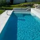 Rosa Gres Serena Bianco 245 CM compact porcelain stoneware overflow grating for swimming pool. 62,6 x 24,5x 2,2 cm, anti-slip Photo №5