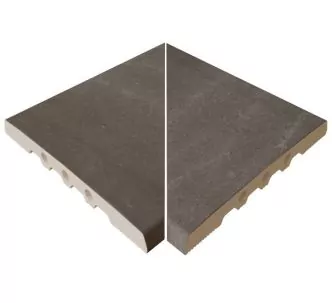 Rosa Gres Tresor Java 245 EF porcelain stoneware corners for swimming pool, 26,6 x 26,6 x 2.2 cm, anti-slip