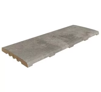 Rosa Gres Mistery Blue 245 CM compact porcelain stoneware overflow grating for swimming pool. 62,6 x 24,5x 2,2 cm, anti-slip