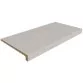 Rosa Gres Serena Bianco L62 porcelain stoneware edge for swimming pool,  62,6 x 31,7 x 3,8 cm, anti-slip Photo №1