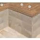 Rosa Gres Mistery White 245 CM compact porcelain stoneware overflow grating for swimming pool. 62,6 x 24,5x 2,2 cm, anti-slip Photo №5
