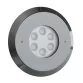 Teclumen Perla power lamp 5300K 120° with stainless steel flange, niche, and diffuser for pool, cool white Photo №2