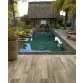 Rosa Gres Pietro Dark 245 CM compact porcelain stoneware overflow grating for swimming pool. 62,6 x 24,5x 2,2 cm, anti-slip Photo №2