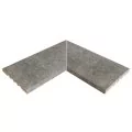 Rosa Gres Mistery Blue 245 EC compact porcelain stoneware corner for swimming pool, 62,6 x 62,6 x 2,2 cm, anti-slip