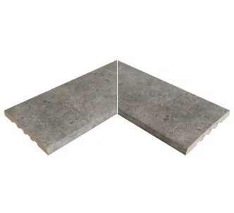 Rosa Gres Mistery Blue 245 EC compact porcelain stoneware corner for swimming pool, 62,6 x 62,6 x 2,2 cm, anti-slip