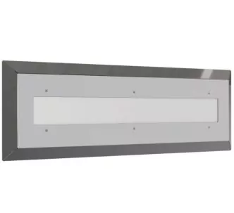 Teclumen Magic Linea lamp 5600K with stainless-steel flange and diffuser for pool, 316L, cool white