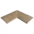 Rosa Gres Pietro Grey 245 EC compact porcelain stoneware corner for swimming pool, 62,6 x 62,6 x 2,2 cm, anti-slip