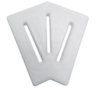 Atecpool 45º Corner tiles for overflow channels, 24 x 295 mm
