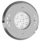 Teclumen STW power DMX lamp with stainless-steel flange, diffuser and cable for pool, 316L, RGBW Photo №1