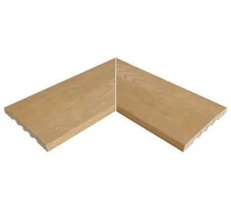 Rosa Gres Stela Golden 245 EC compact porcelain stoneware corner for swimming pool, 62,6 x 62,6 x 2,2 cm, anti-slip