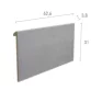 Rosa Gres Iconic White J62 porcelain stoneware edge for swimming pool, 62,6 x 31 x 3,8 cm, anti-slip Photo №2
