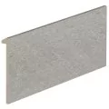 Rosa Gres Serena Nero J62 porcelain stoneware edge for swimming pool, 62,6 x 31 x 3,8 cm, anti-slip