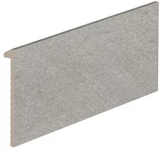 Rosa Gres Serena Nero J62 porcelain stoneware edge for swimming pool, 62,6 x 31 x 3,8 cm, anti-slip