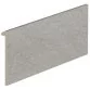 Rosa Gres Serena Nero J62 porcelain stoneware edge for swimming pool, 62,6 x 31 x 3,8 cm, anti-slip Photo №1
