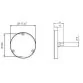 Atecpool Eva A6 LED light, 20 W, RGBW, IP68 Photo №2