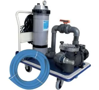 Atecpool portable filtration cartridge kit for pool, 22,9 m3/h