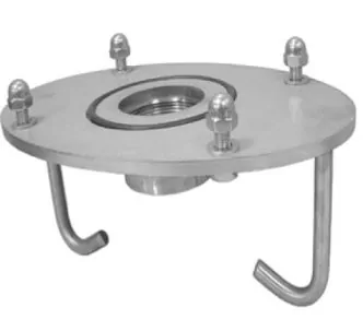 Atecpool stainless steel anchor for cannon jet capri and flat,  2.5' “, AISI-316L