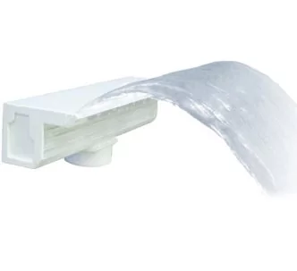 Atecpool 18” Arch waterfall with 1” lip, 22 gpm