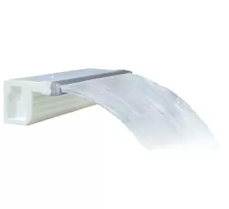 Atecpool 12” Rain waterfall with 9” lip, 10 gpm