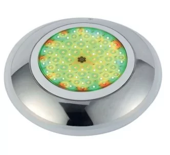 Atecpool Spectra High Power Extra Flat stainless steel LED light for pool, 33 W, Blue