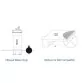 Atecpool 24” LED waterfall for swimming pool,  6,81 m3/h Photo №4