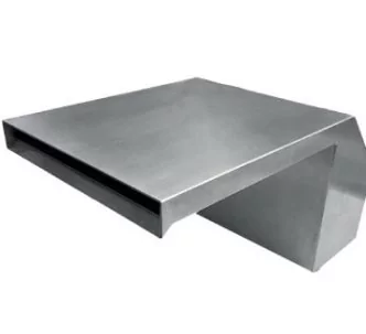 Atecpool stainless steel waterfall for swimming pool, 7 m3/h, AISI 316