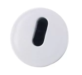Atecpool round deck jet cover, white